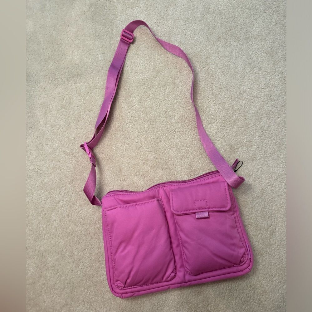 Vera Bradley Signature Cotton Utility Small Crossbody, Rich Orchid NWT